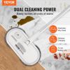 VEVOR Cordless Electric Mop, Up to 70 mins Powerful Battery, Electric Spin Mop with Dual Spinning Mop Heads, 4 Microfiber Pads & 2 Floor Scrubber Pads