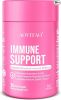 Immune Support Supplement Natural Herbal Cognitive Support Booster and Mushroom with Lion's Mane, Reishi Supplement for Memory Cognitive